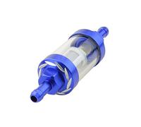 GOOFIT Blue gastankfilter4 color Inline Fuel Gas Filters Gas Fuel Filter Universal Metal CNC Replacement for Motorcycle Scooter Dirt Bike