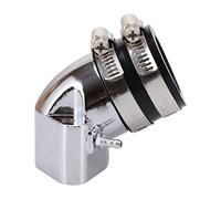 GOOFIT Chrome Intake Manifold Pipe Replacement For GY6 150cc Carburetor