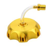GOOFIT CNC Gas Fuel Tank Cap Valve Air Vent Replacement For 50cc 70cc 90cc 110cc 125cc 250ccTaotao Roketa Apollo SSR Chinese KLX110 TTR110 XR CRF Dirt Bikes Dirt Pit Bike Gold