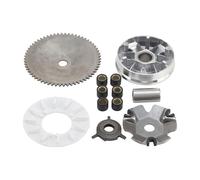 GOOFIT Complete Variator Kits Drive Wheel Assy Rollers Replacement for Gy6 50cc 80cc 139QMB 147QMD Engine Scooter Atv Go kart