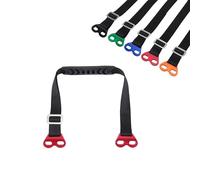 GOOFIT Front Adjustable Rescue Strap Pull Sling Belt Safety Accessories Universal Replacement for Dirtbikes Motocross Suzuki ，Red