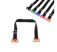 GOOFIT Front Adjustable Rescue Strap Pull Sling Belt Safety Accessories Universal Replacement for Dirtbikes Motocross Suzuki ，Orange