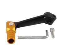 GOOFIT Gold Black CNC Universal Motorbike Shift Lever Aluminum Folding Gear with tools Replacement For T4 TGR MX6 M4 Most Dirt Pit Bikes ATV UTV