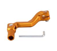 GOOFIT golden Aluminum Alloy Gear Lever Shift Lever Pedal Folding Gear Lever Replacement for Cb250 Motocross Bike ATV Dirt PitBike