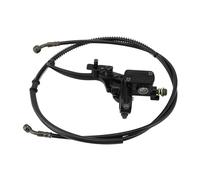 GOOFIT Hydraulic Brake Master Cylinder Brake Lever Handle with Cable Replacement For 50cc 70cc 90cc 110cc 125cc 150cc Chinese ATV Quad