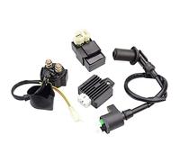 GOOFIT Ignition Coil 6pin Cdi Relay Solenoid Voltage Regulator Replacement For GY6 4 Stroke 50cc 125cc 150cc 139QMA 139QMB ATV Scooter Moped China Roller