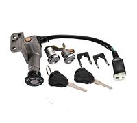 GOOFIT Ignition Switch Key Assembly Replacement For GY6 49cc 50cc Chinese Moped Scooter Jonway 50QT-21