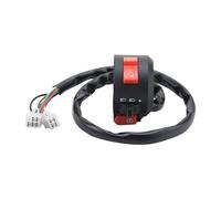 GOOFIT Motorcycle 鈥?+4鈥?Combination Switch Control Handlebar Headlight Signal Light Button Mounted Switch With Horn Replacement For ATV Dirt Bike Go Kart Scooter Pit Bike