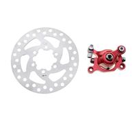 GOOFIT Motorcycle Brake Caliper 120mm Disc Rotor Brake Front Rear Replacement For MBX10 MBX11 Mini Dirt Bike 43cc 47cc 49cc Pocket Bike Goped Scooter Go kart