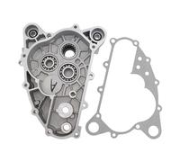 GOOFIT Motorcycle Crankcase Cover with matching gasket Replacement for GY6 Scooter