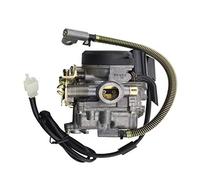 GOOFIT PD18 18mm Carb Carburetor with Accelerator Pump Replacement For Gy6 50cc 139qmb Scooters Mopeds