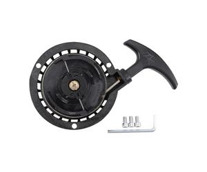GOOFIT Pull Start Recoil Kick Starter Black Kickstarters Assembly Replacement For 2 Stroke 49cc Mini Off Road Quad ATV Scooter Pocket Bike