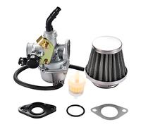 GOOFIT PZ19 Carburetor with Air Filter Cable Choke Replacement For 50cc 70cc 90cc 110cc 125cc ATV Quad Go kart Dirt Bike