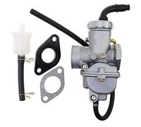 GOOFIT PZ20 20mm Carburetor carb Replacement For 50CC 70CC 90CC 110CC 125CC Quad Go Kart Utv Coolster Roketa Taotao Dirt Bike ATV Quads Go Carts