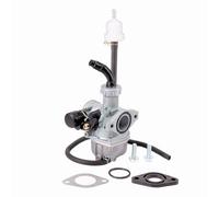 GOOFIT PZ22 Carburetor with Hand Choke Fuel Filter 22mm Carb Replacement for 4 Stroke 50cc 70cc 80cc 90cc 110cc 125cc Dirt Bike and Go Kart ATV Quad