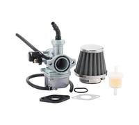 GOOFIT PZ25 25mm Carburetor 35mm Air Filter Cable Choke Replacement for 125cc 140cc Mini Quad ATV Motorcycle Scooter