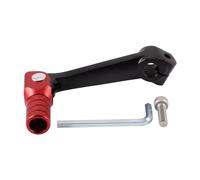 GOOFIT Red Black CNC Universal Motorbike Shift Lever Aluminum Folding Gear with Tools Replacement for T4 TGR MX6 M4 Most Dirt Pit Bikes ATV UTV