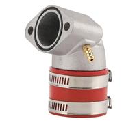 GOOFIT Red Motorcycle Carburetor Intake Manifold Inlet Pipe Replacement for GY6 150