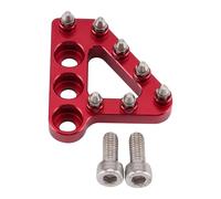 GOOFIT Red Rear Brake Pedal Tip Foot Lever Brake Pedal Tip CNC Aluminum Replacement for 125-500 K16 K18 NC SX SXF EXC EXCF XC XCW XCF SX SXF EXC EXCF Most Chinese Dirt PitBike