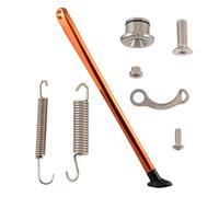 GOOFIT Side Brace Side Bracket Aluminum Alloy Side Kickstand Replacement For Motocross Bike EXCW TE TX FE Red