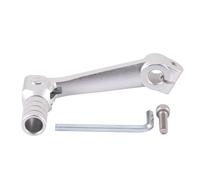 GOOFIT Silver CNC Universal Motorbike Shift Lever Aluminum Folding Gear with Tools Replacement for T4 TGR MX6 M4 Most Dirt Pit Bikes ATV UTV