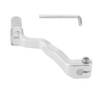 GOOFIT Silver Shift Lever Gear Aluminum Alloy Shift Foldable Foot Shifter Replacement for Zongshen CG CB NC engine 125 150 200 250 450 ATV Quad Dirt