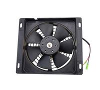 GOOFIT Square Radiator Cooling Fan Replacement For 250cc ATV Quad Go Kart Scooter