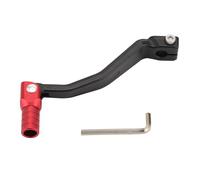 GOOFIT Universal Aluminum Gear Shifter Lever Replacement for CRF250L CRF300L 50cc 70cc 90cc 110cc 125cc Horizontal Engine ATV4 Wheeler Dirt Pit Bike Go Kart Scooter Black Red