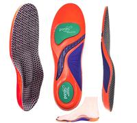 Goofort Plantar Fasciitis Gel Insoles Arch Support Orthotic Insole 7-Times-Shock-Protection 3D-Xpain™-Poron for Heel Pain Metatarsal Orthopedic Flat feet Sports Work Comfort Women Men Shoe Inserts