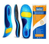 Goofort Plantar Fasciitis Insoles Arch Support Gel Insoles for Men Women, Sports Orthotic Shoe Inserts DynaZoom™ Air Chamber Shock Absorption, Heel Pain Relief, Work Boots & All-Day Standing Comfort