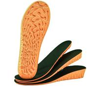 Goofort Women Men Height Increase Insoles Extra Light Hi-Boost Foam Insoles Cloud Shock Absorbing Cushion Insoles, Replacement Full Length Shoe Height Inserts Shoe Lifts Wedding Date Daily Comfort