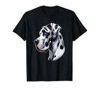 Goofy Giant Adorable Large Gentle Dog Lover Great Dane T-Shirt