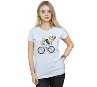 Goofy Tour De Goofy Cotton T-Shirt Disney Grey L