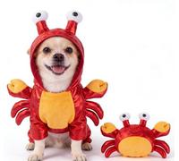 Goofy Transformative Dog Costume - Funny Cosplay Outfit for Small Medium Dogs, Novelty Pet Clothes for Daily Wear & Photo Prop