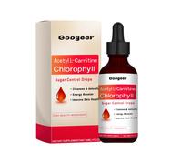 Googeer Acetyil-Carnitine Chlorophyll Sugar Control Drops, Balance Blood Lipids Sugar Soothing Care Supplement Body Nutrition Health Care Drops