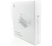 Google 18W Fast Charge USB-C Power Adapter - Compatible With Pixel Fold, 7 Pro, 7A, 7, 6 Pro, 6A, 6, 5, 4 - Includes USB-C Cable and Original Retail Box