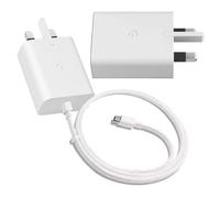 Google 30W Fast PD Rapid USB-C UK Wall Charger Adapter Data Sync Cable Genuine