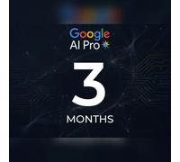 Google AI Pro: Gemini Advanced - 3 Month Non-Stackable Subscription LINK - GLOBAL