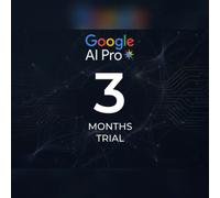 Google AI Pro: Gemini Advanced - 3 Months Trial Subscription LINK - EU/US