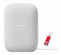 Google Audio Bluetooth Speaker with Keychain LED - Wireless Music Streaming - Chalk