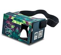 Google Cardboard POP! CARDBOARD + FREE head strap and cushion. For Android and iPhone up to 6 inches. Including lenses. 3D glasses VR glasses Virtual Reality Viewer VR goggles.