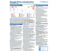 Google Drive Quick Reference Training Card - Laminated Tutorial Guide Cheat Sheet (Instructions and Tips)