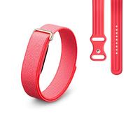 Google Fitbit Air - Screenless Activity Tracker with Fitness, Heart Rate, and Sleep Tracking - Works with iOS and Android - Berry + Fitbit Air Active Band - Berry, Small