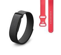Google Fitbit Air - Screenless Activity Tracker with Fitness, Heart Rate, and Sleep Tracking - Works with iOS and Android - Obsidian + Fitbit Air Active Band - Berry, Small