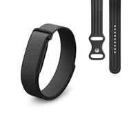 Google Fitbit Air - Screenless Activity Tracker with Fitness, Heart Rate, and Sleep Tracking - Works with iOS and Android - Obsidian + Fitbit Air Active Band - Obsidian, Large