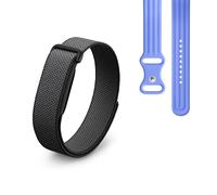 Google Fitbit Air - Screenless Activity Tracker with Fitness, Heart Rate, and Sleep Tracking - Works with iOS and Android - Obsidian + Fitbit Air Active Band - Lavender, Small