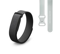 Google Fitbit Air - Screenless Activity Tracker with Fitness, Heart Rate, and Sleep Tracking - Works with iOS and Android - Obsidian + Fitbit Air Active Band - Fog, Small