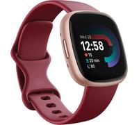 Google Fitbit Versa 4 Fitness Smartwatch with built-in GPS and up to 6 days battery life - compatible with iOS 15 or higher & Android OS 9.0 or higher, Beet/Copper Rose