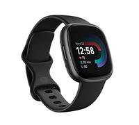 Google Fitbit Versa 4 Fitness Smartwatch with built-in GPS and up to 6 days battery life - compatible with iOS 15 or higher & Android OS 9.0 or higher, Black/Graphite