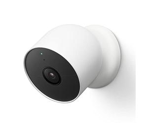 Google G3AL9 Nest Cam (Outdoor / Indoor, Battery) Security Camera - Smart Home WiFi Camera - Wireless, Snow, 1 Count (Pack of 1)
